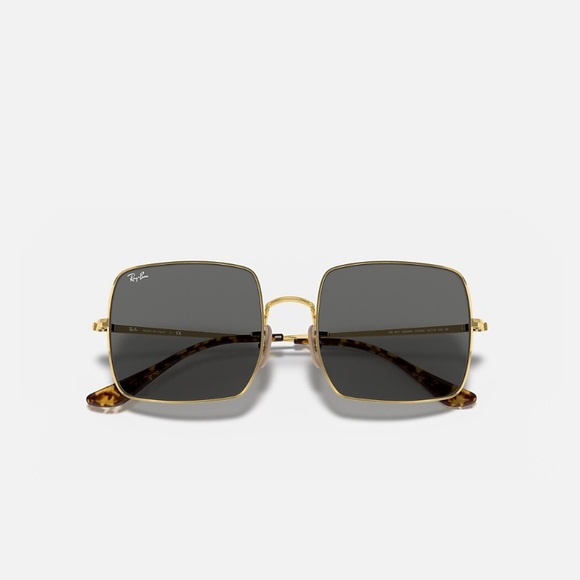 NWT RAY-BAN SQUARE 1971 CLASSIC IN DARK GREY